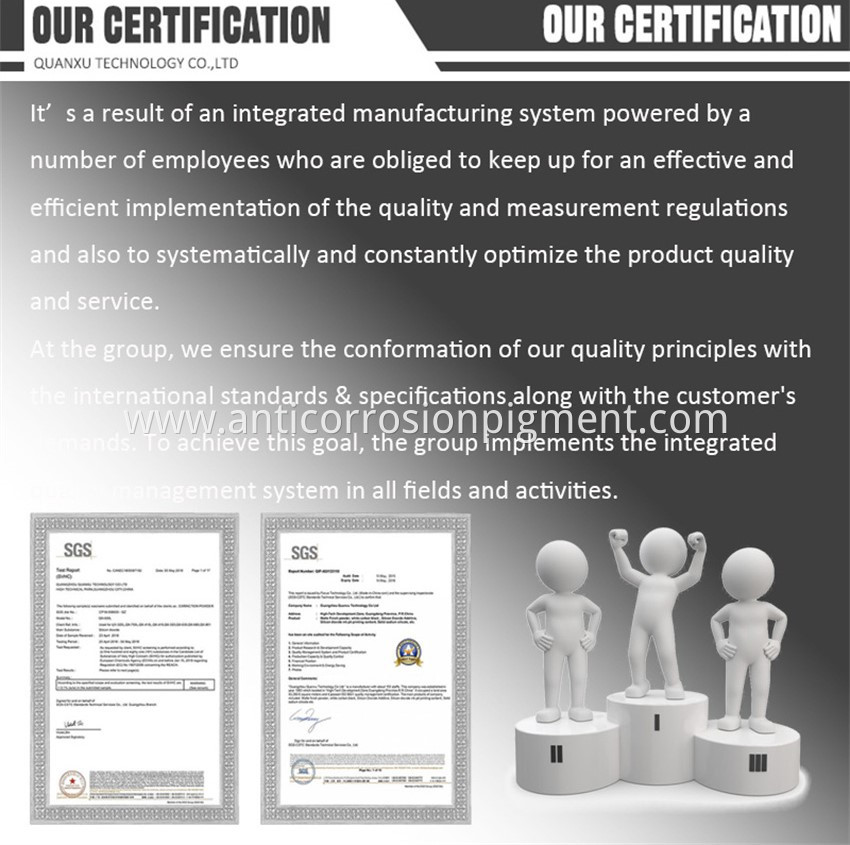 Our Certification 2